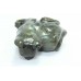Hand crafted Natural Labradolite gemstone Cat Figure Home Decorative Item 277 G